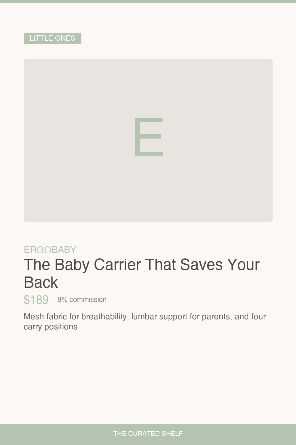 Baby Carrier by Ergobaby