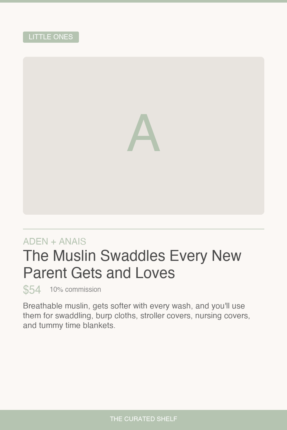 Baby Swaddle Set by Aden + Anais