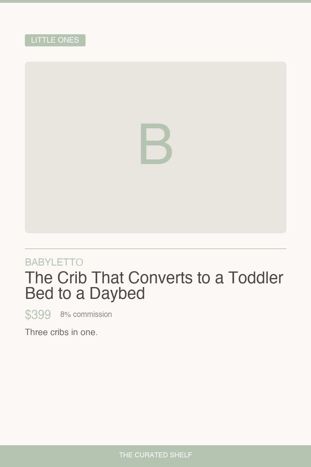 Convertible Crib by Babyletto