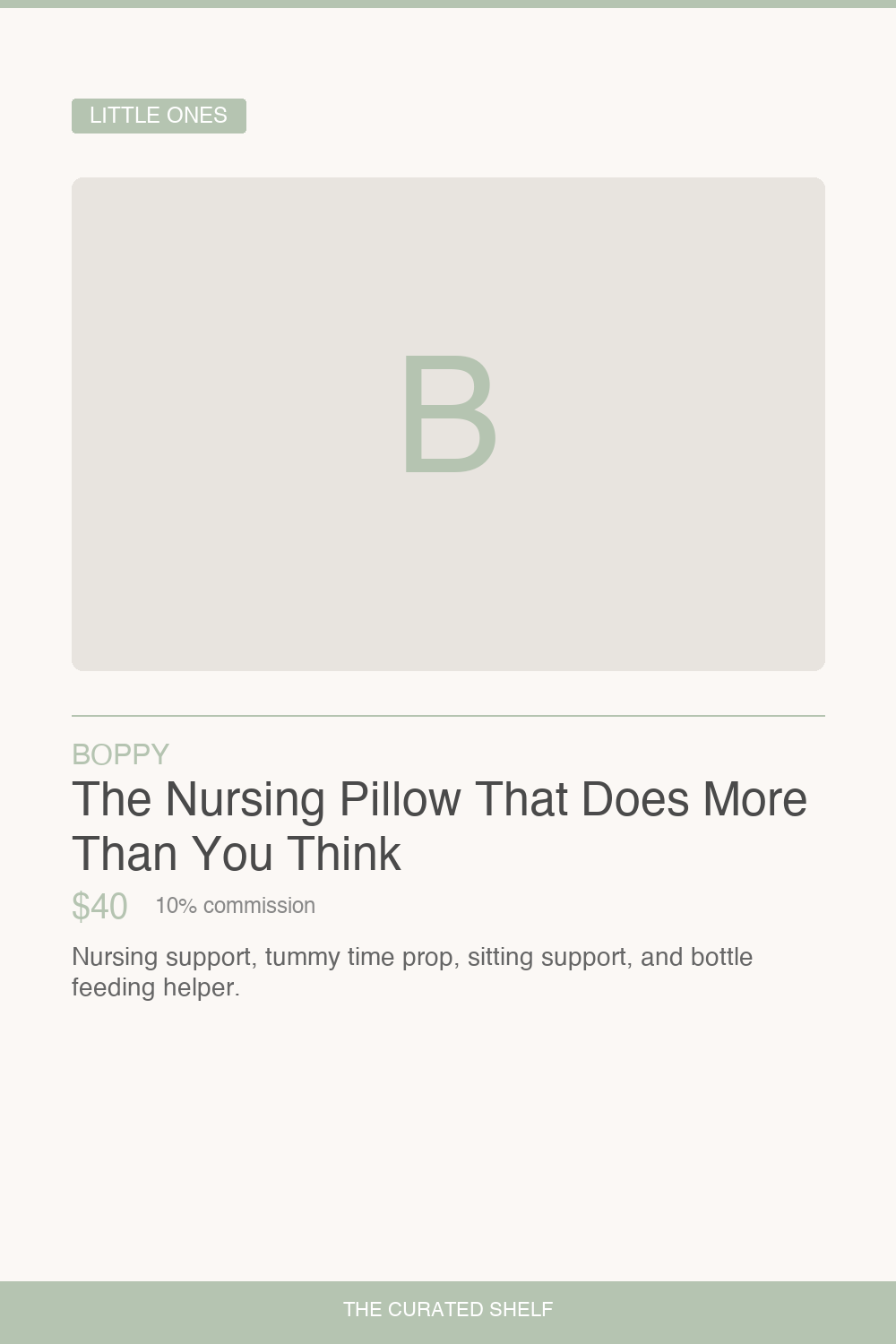 Nursing Pillow by Boppy