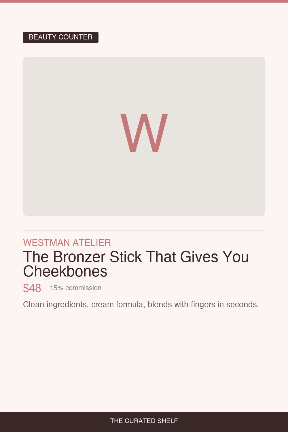 Bronzer Stick by Westman Atelier