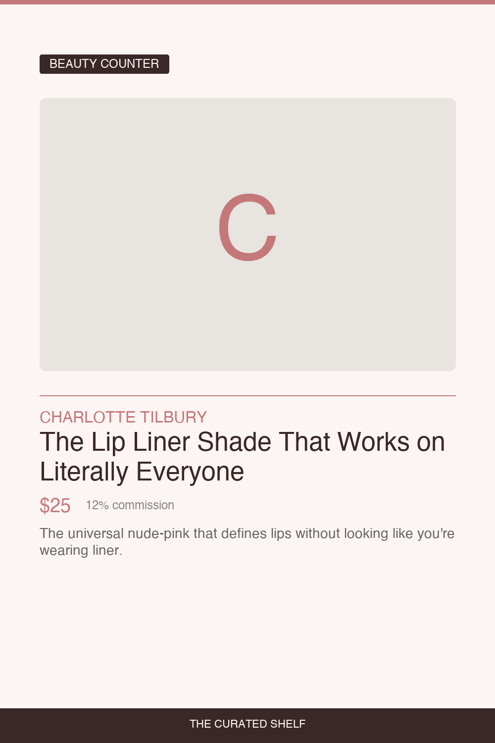 Lip Liner by Charlotte Tilbury