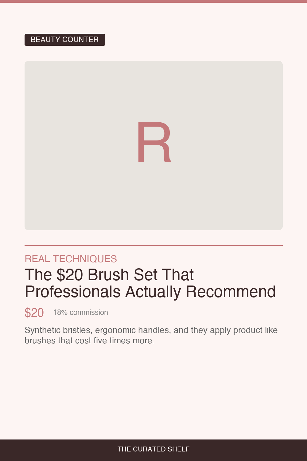 Makeup Brush Set by Real Techniques