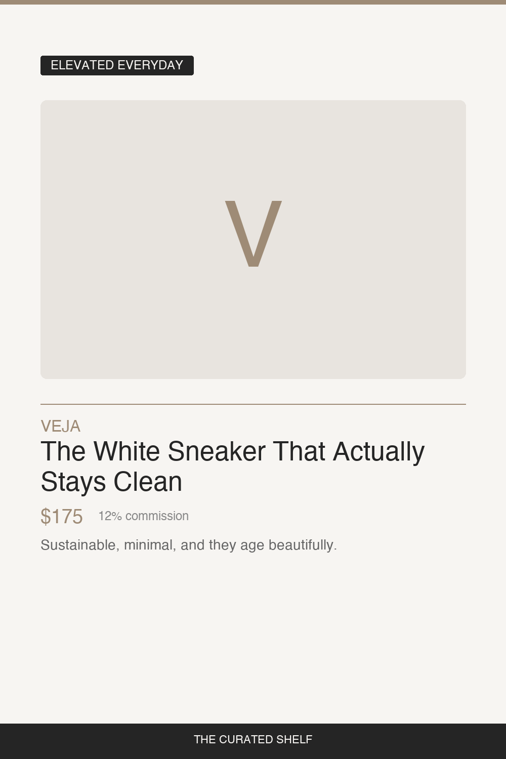 White Sneakers by Veja