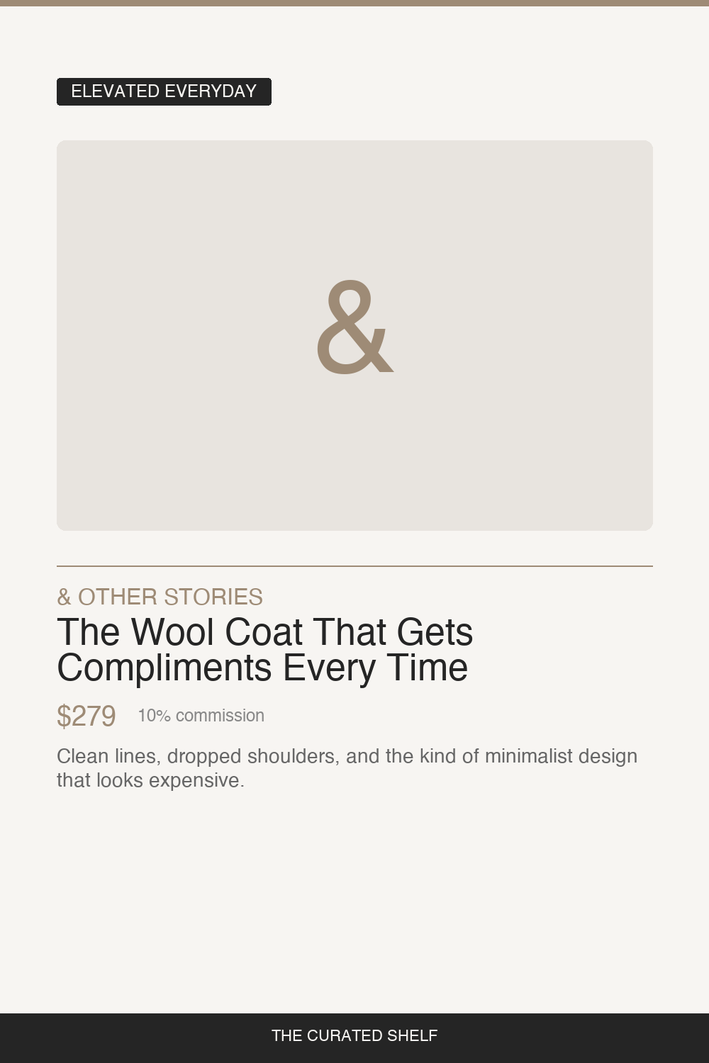 Wool Coat by & Other Stories