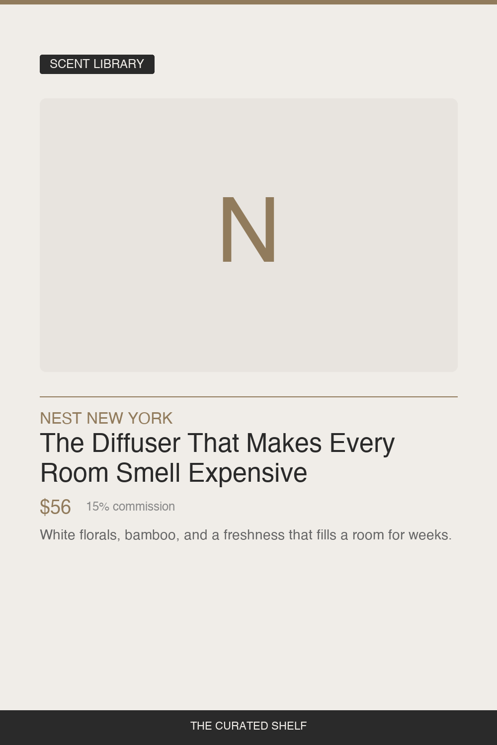 Nest Bamboo Reed Diffuser by Nest New York