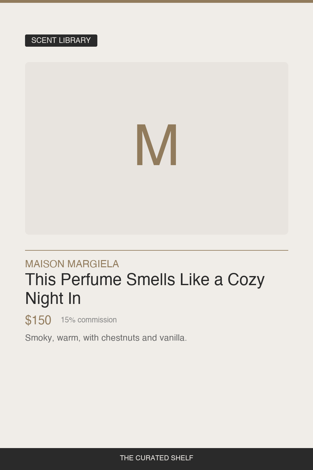 Replica By the Fireplace by Maison Margiela