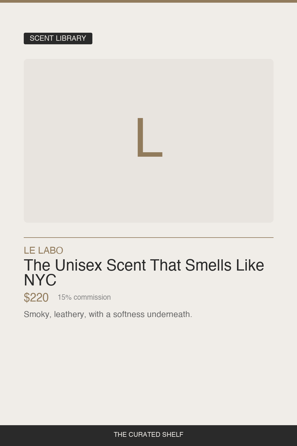 Santal 33 by Le Labo