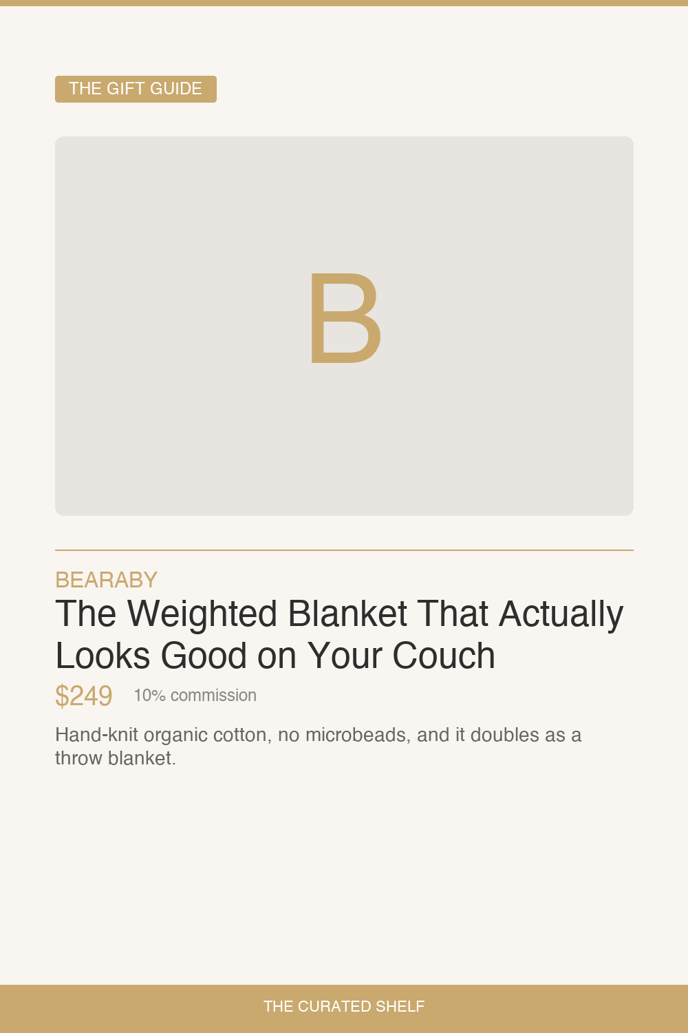 Weighted Blanket by Bearaby