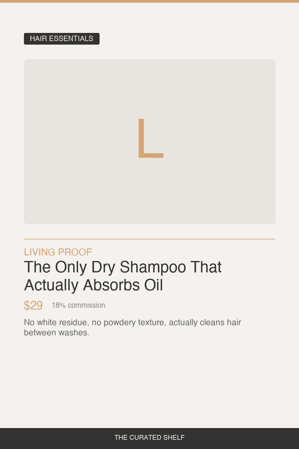 Dry Shampoo by Living Proof