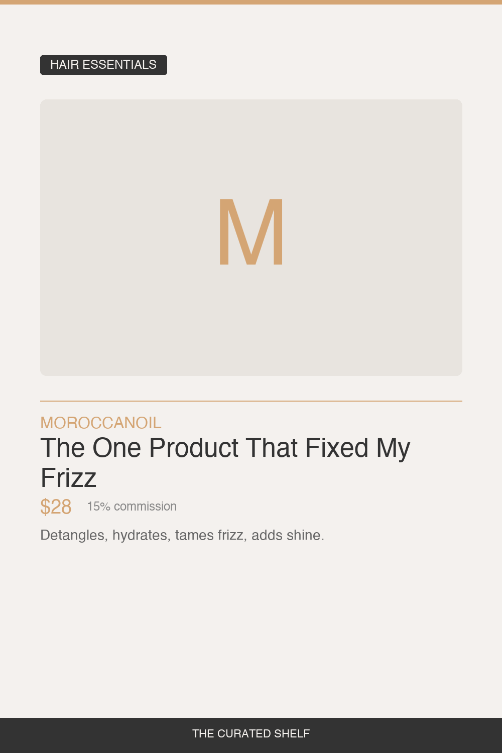 Leave-In Conditioner by Moroccanoil