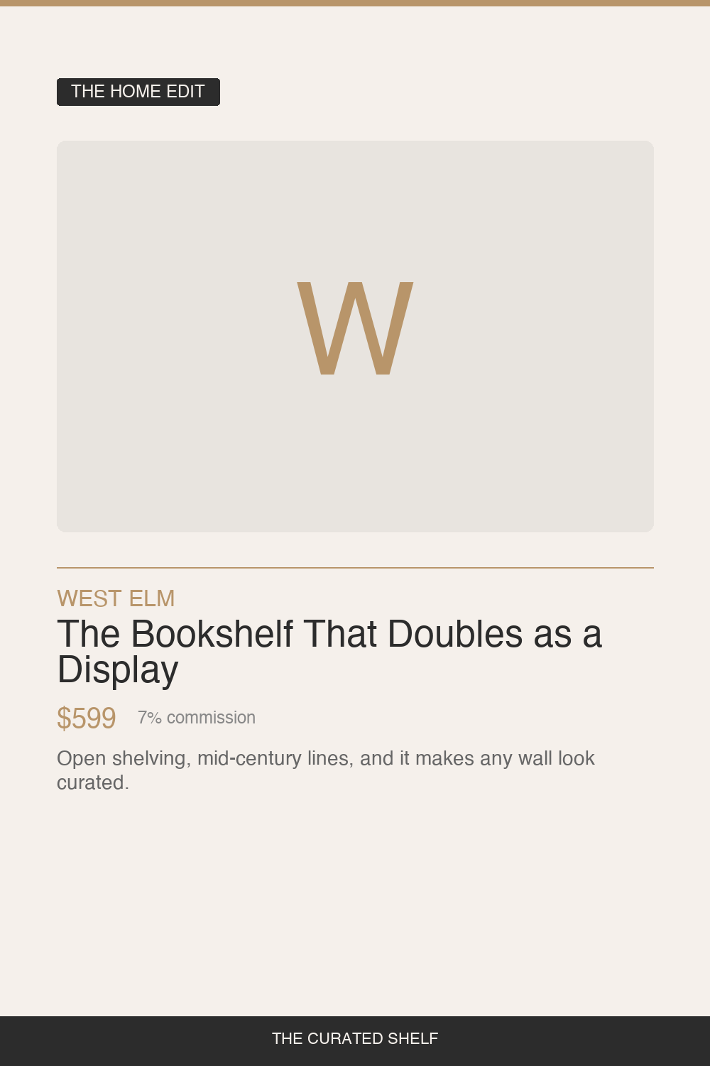 Ladder Bookshelf by West Elm