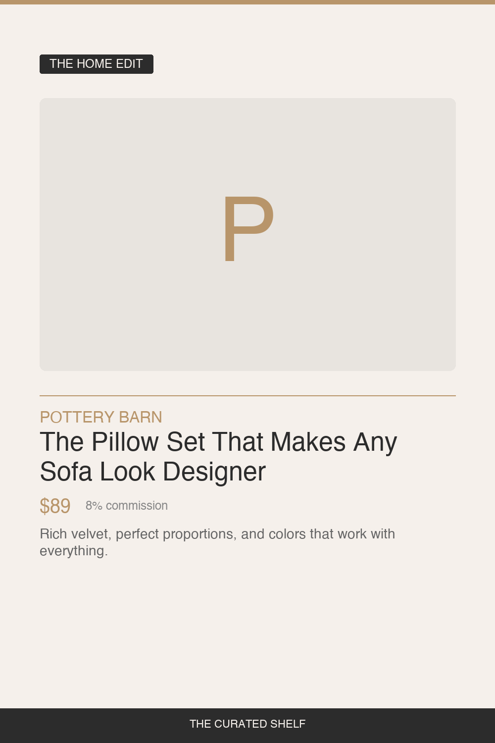 Velvet Throw Pillows Set by Pottery Barn