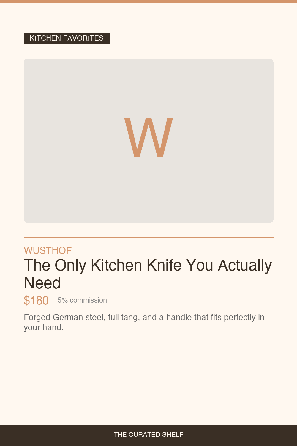 Chef's Knife 8-Inch by Wusthof