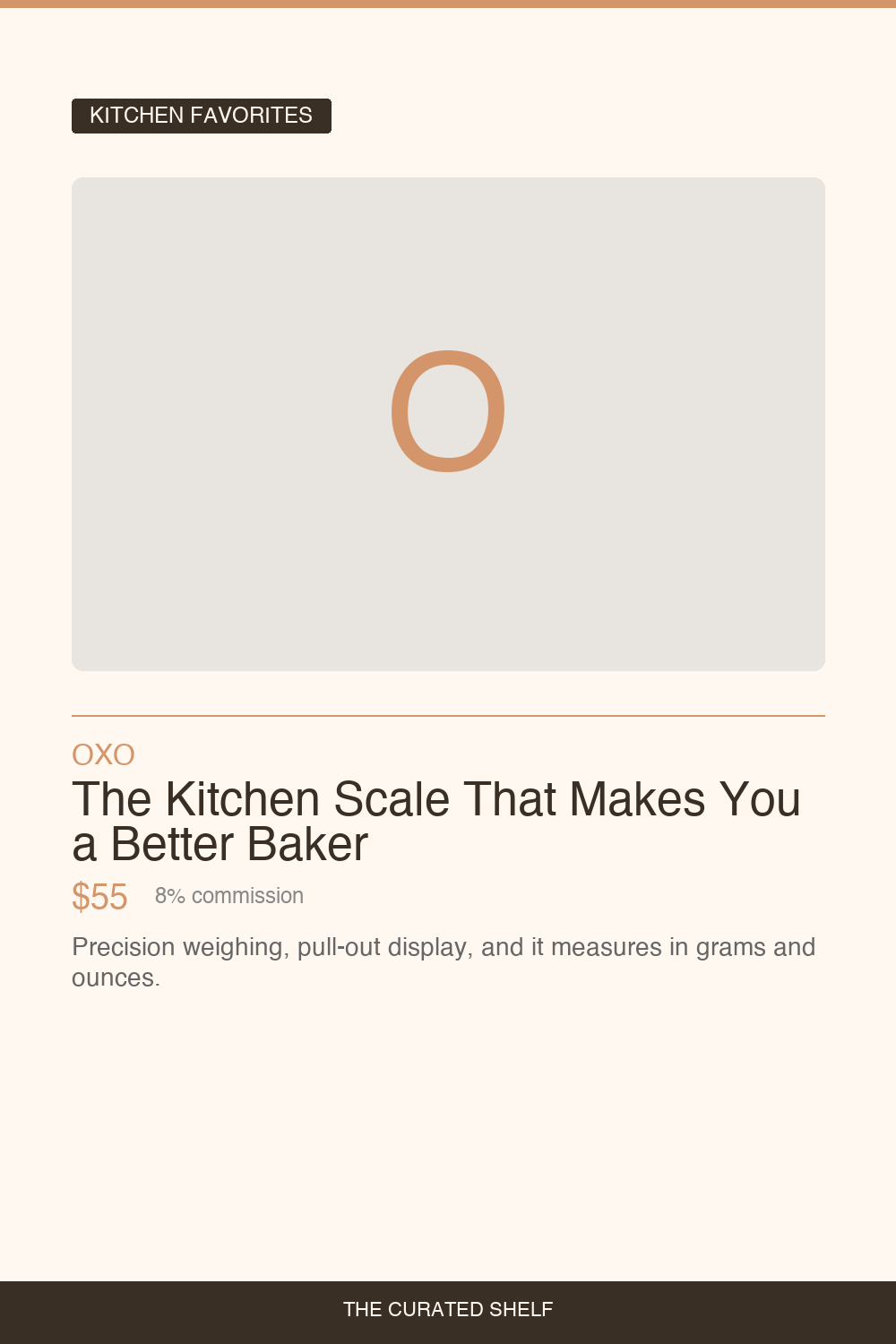 Kitchen Scale by OXO