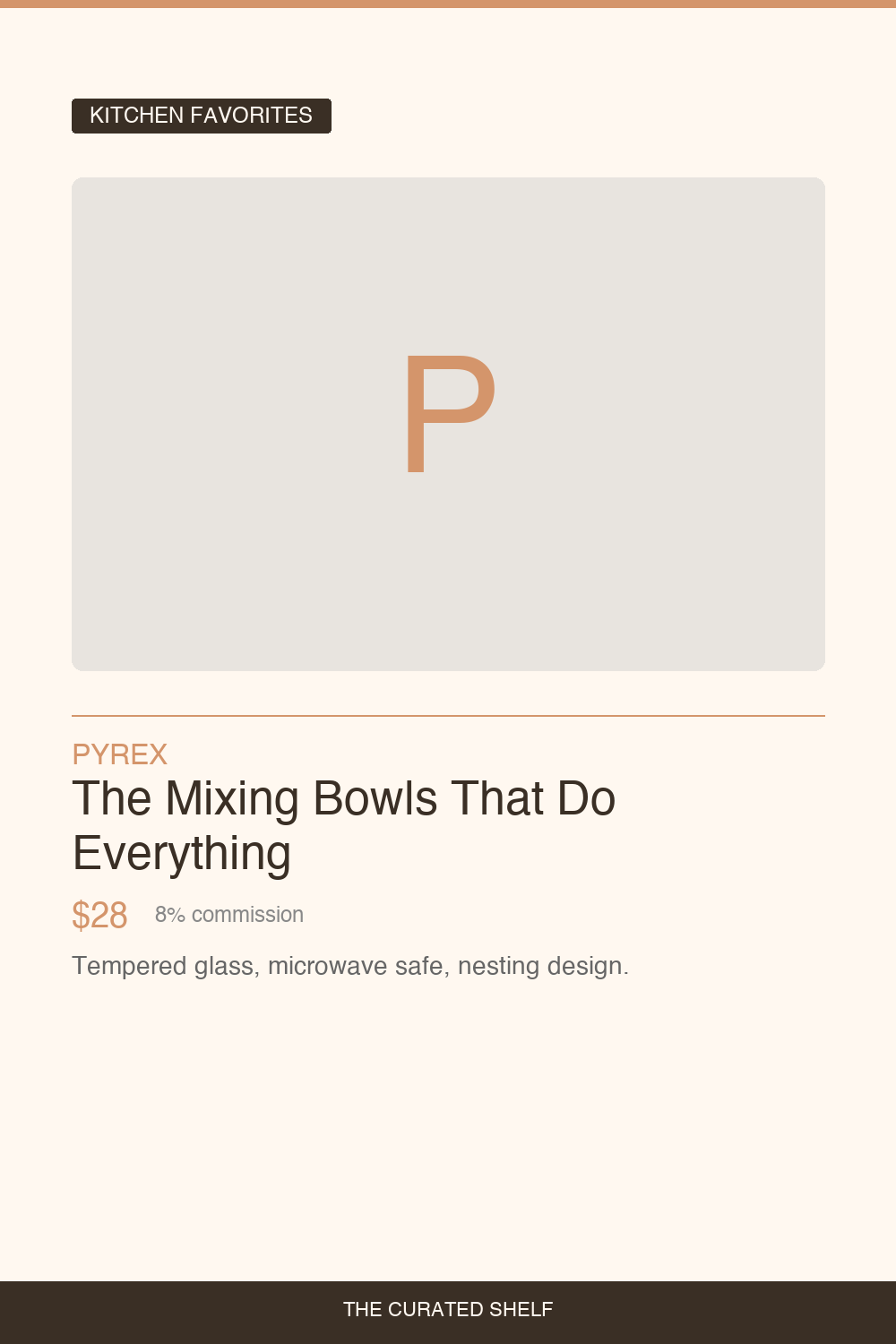 Mixing Bowl Set by Pyrex