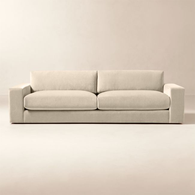 Berkeley Performance Velvet Sofa by CB2