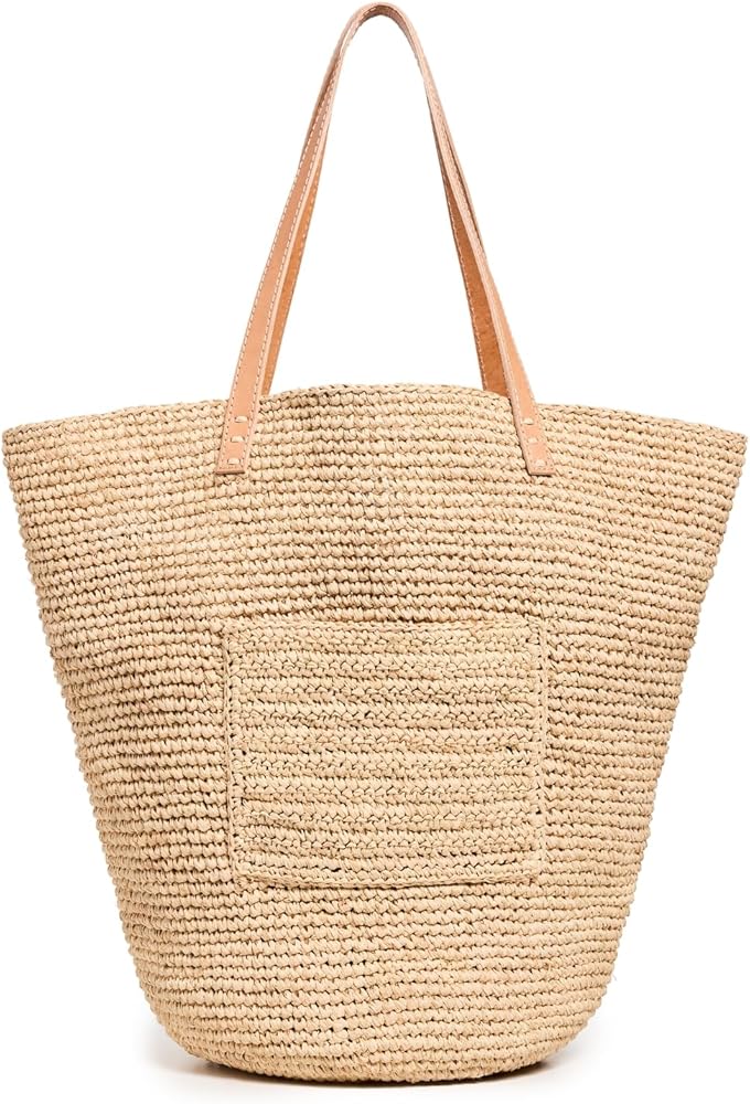 Straw Beach Tote