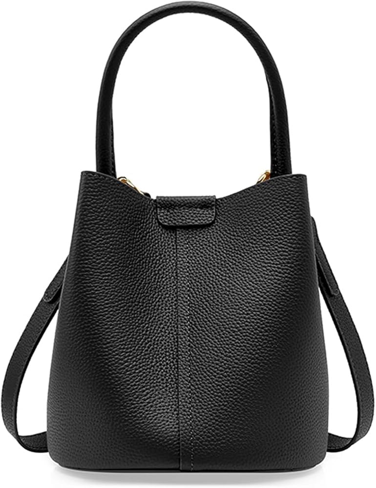 Leather Bucket Bag