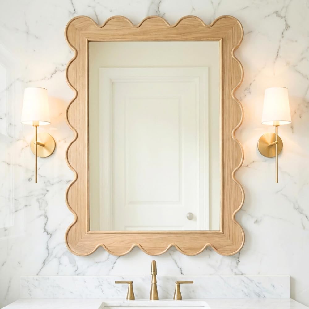 Scalloped Mirror