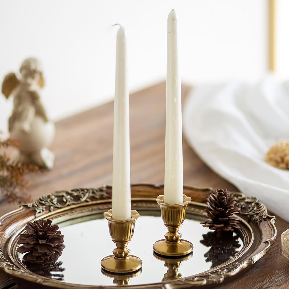 Brass Taper Candle Holders