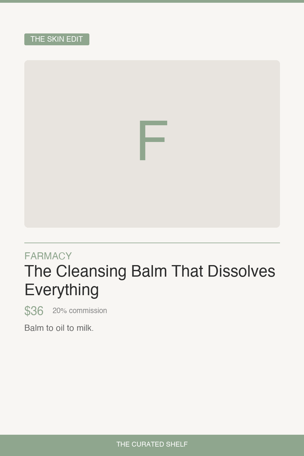 Cleansing Balm by Farmacy