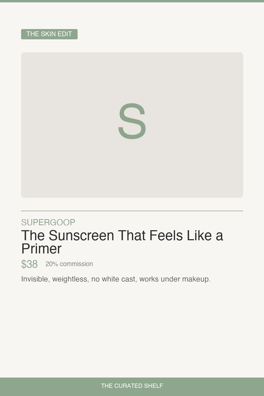SPF 50 Sunscreen by Supergoop