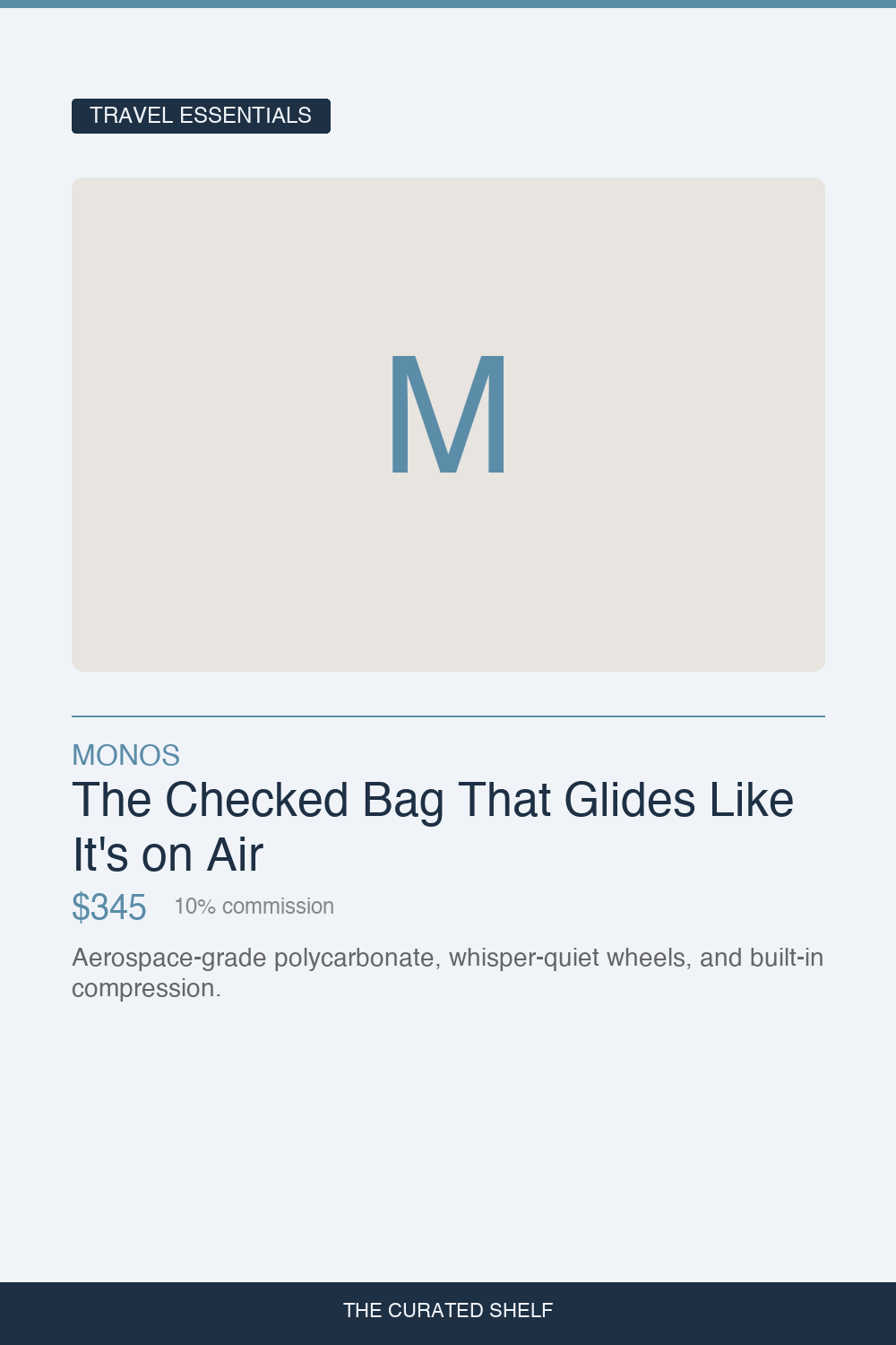 Checked Luggage Large by Monos