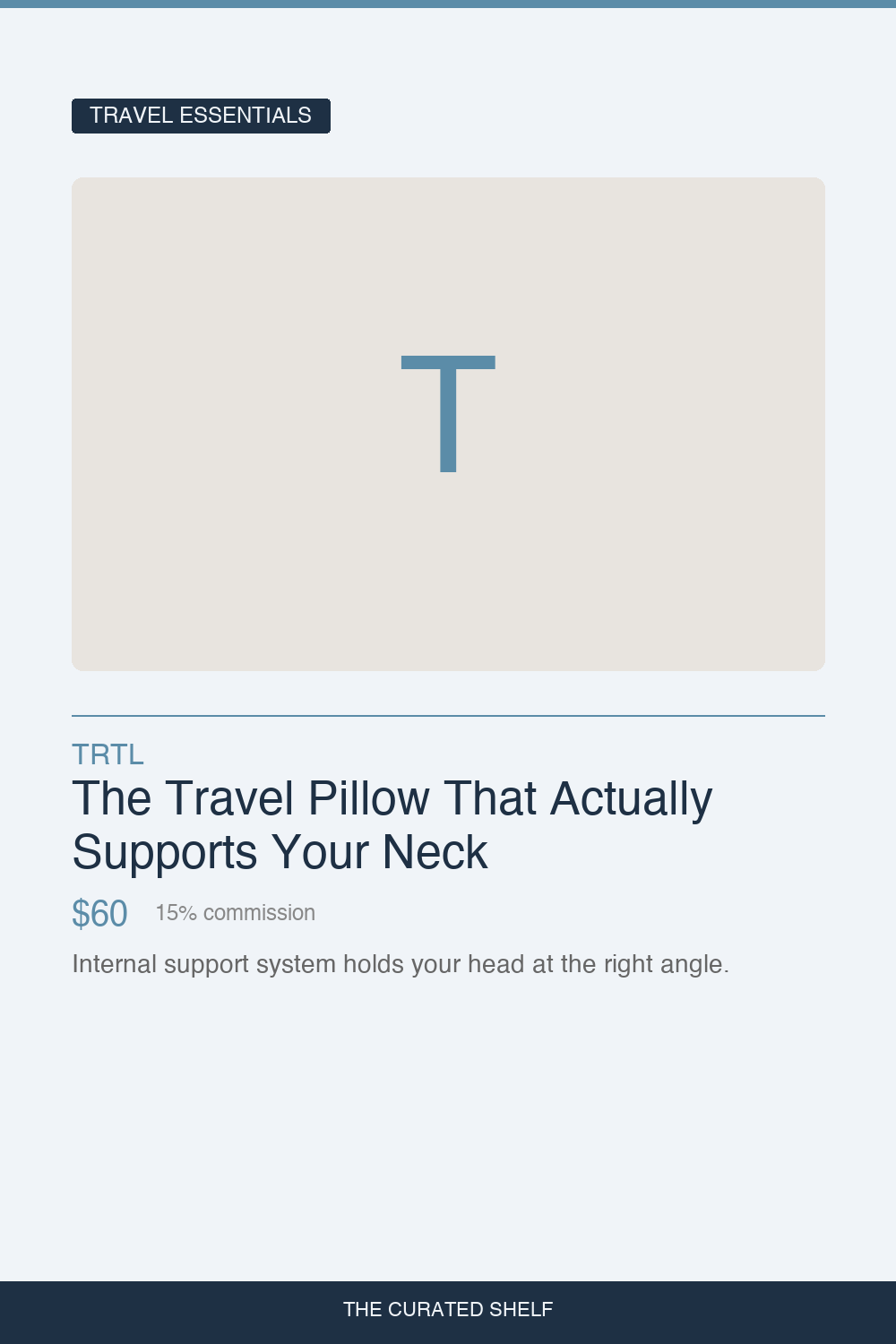Travel Pillow by Trtl