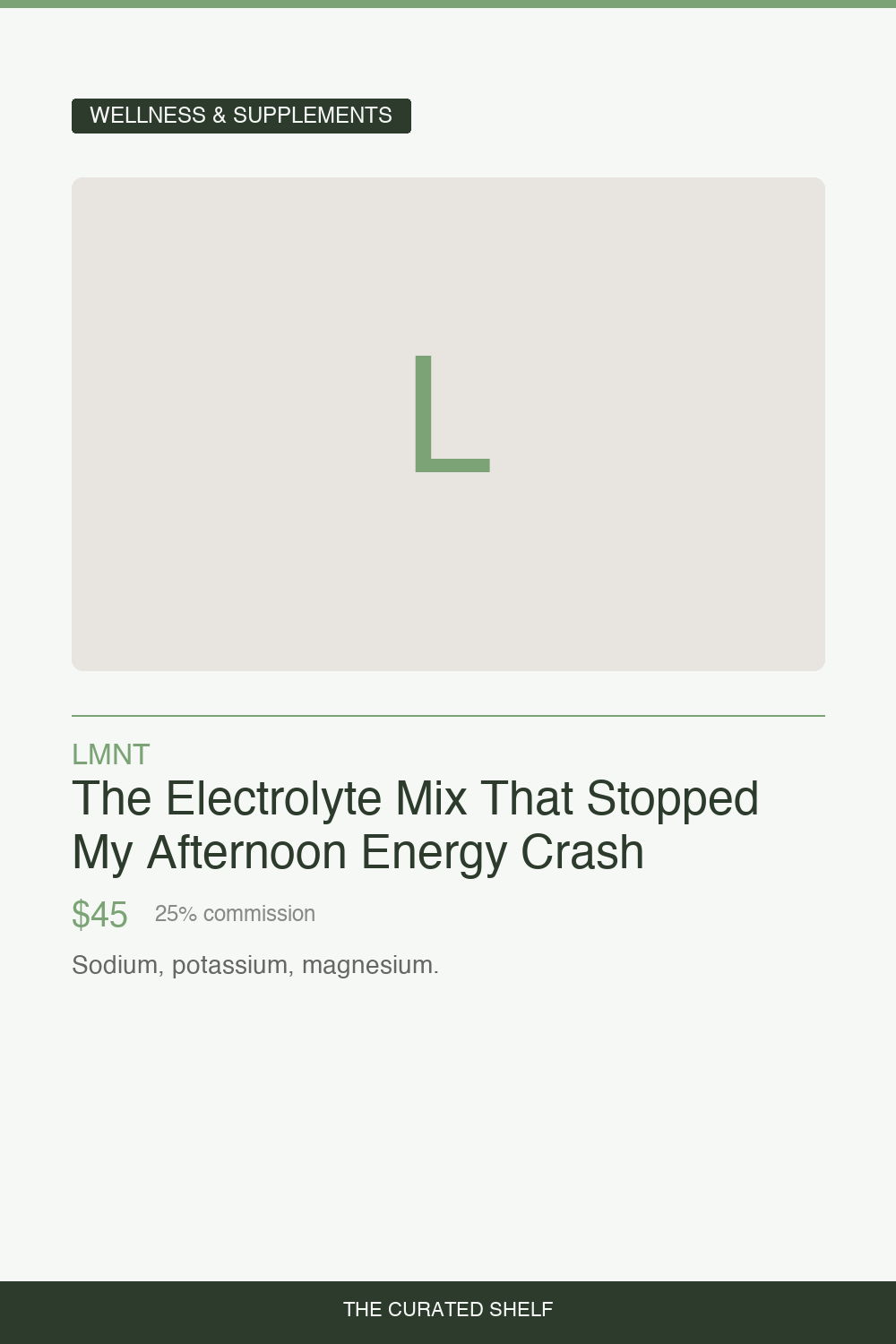 Electrolyte Drink Mix by LMNT