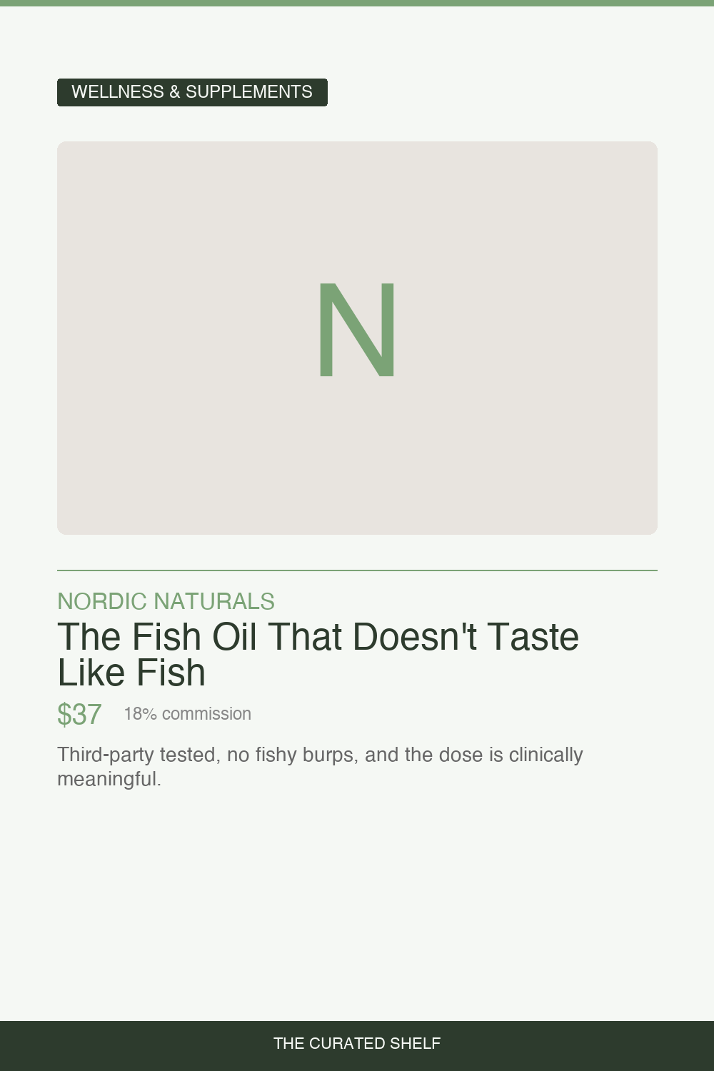 Omega-3 Fish Oil by Nordic Naturals