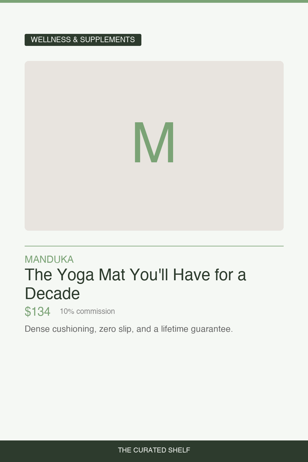 Yoga Mat by Manduka